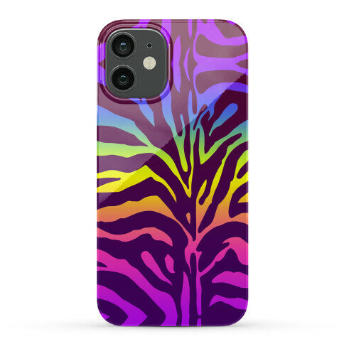 Rainbow Zebra Phone Case